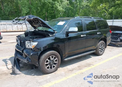 2012 Toyota Sequoia Platinum 5.7L V8 z USA, uszkodzony, nr VIN 5TDDY5G16CS068617